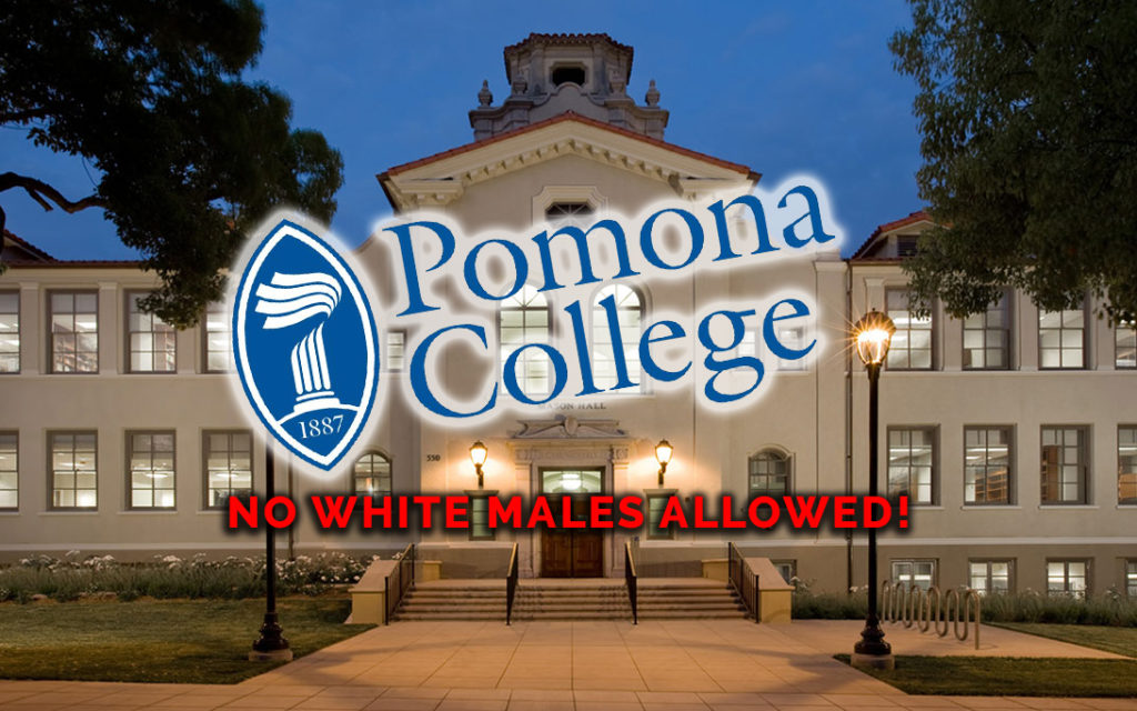 Anti-White-Pomona-College-Approves-Electronic-System-to-Bar-White-Males-From-Certain-Safe-Spaces